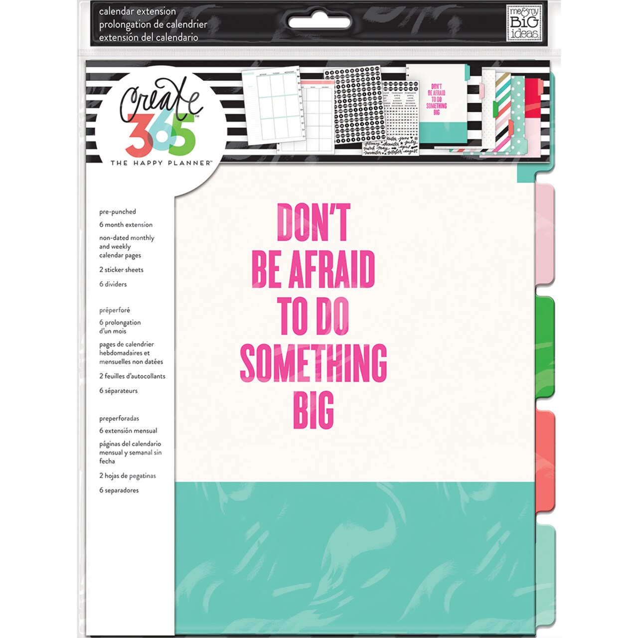 Happy Planner 6-Month Undated Big Planner Extension Pack -Something